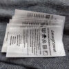 Satin wash labels (8)